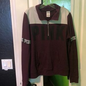 Pink quarter zip jacket